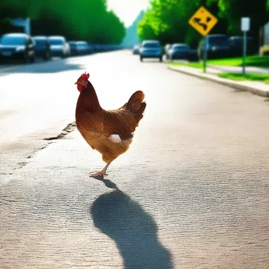 Why did the chicken waive its right to cross the road? Because it knew it would just be a poultry offense!