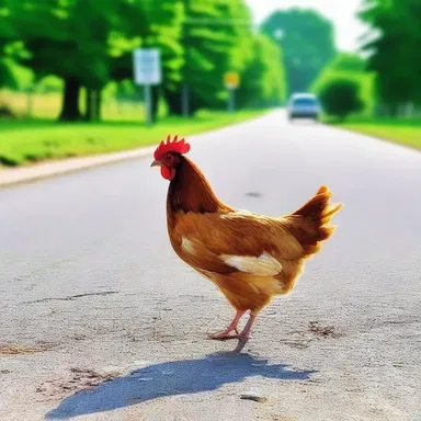 Why did the chicken waive its right to cross the road? Because it knew it would just be a poultry offense!