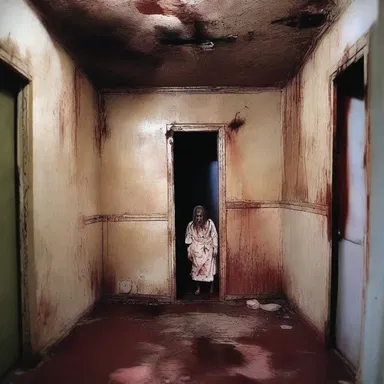 As I turned the corner, I discovered a blood-soaked room with horrifying screams coming from within.