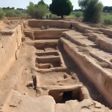 During an archaeological dig, researchers discovered the remains of an ancient city dating back to the Roman Empire.