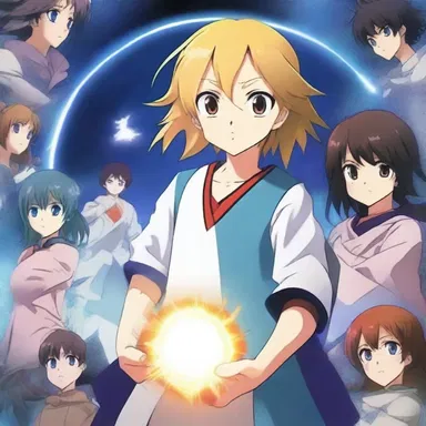 In the anime series, the main character discovers a secret power within themselves that can save the world.