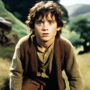 In the magical world of 'The Lord of the Rings,' Frodo Baggins sets out on a quest to discover the One Ring.