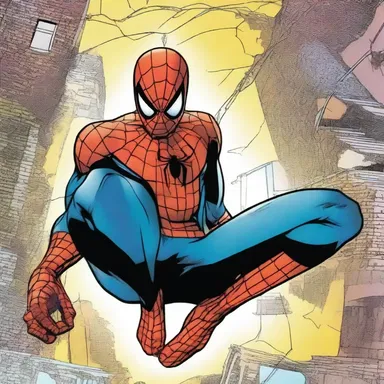 In the comic book series 'Spider-Man,' Peter Parker discovers his superhuman abilities after being bitten by a radioactive spider.
