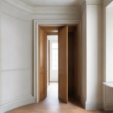 During the renovation, the interior designer discovered a hidden room behind one of the walls.