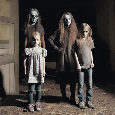 The regretful decision to explore the haunted house left them trembling with fear.