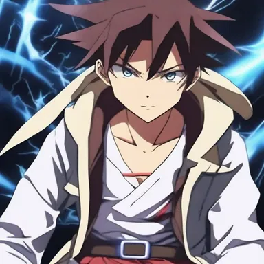 The protagonist in the anime series discovered the power of an ataractic drug that allowed them to stay focused in intense battles without losing their mental clarity.