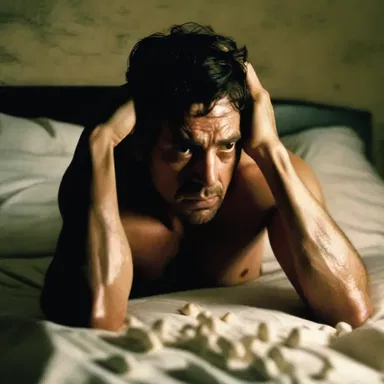 The psychological thriller film depicted a protagonist who used an ataractic drug to stay composed while being trapped in a high-stress situation.