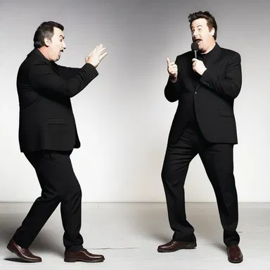 The comedian's punchline was so unexpected that it left the entire audience flabbergasted.