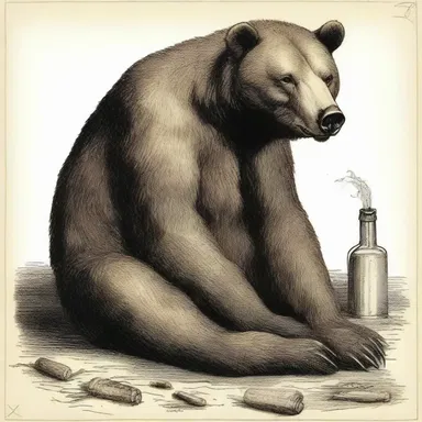 During the Middle Ages, people believed that bear's foot had mystical properties and it was often used in potions and remedies.
