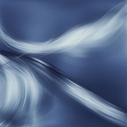 Abstract painting manifesting the elegance and beauty of flight