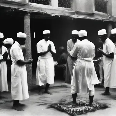 The religious rituals were performed confusingly, causing many followers to question the intended message behind the practices.