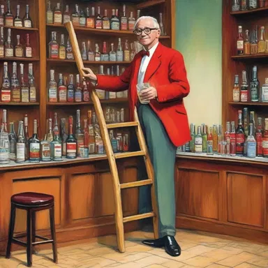 Why did the economist bring a ladder to the bar? Because he heard the drinks were on the house!