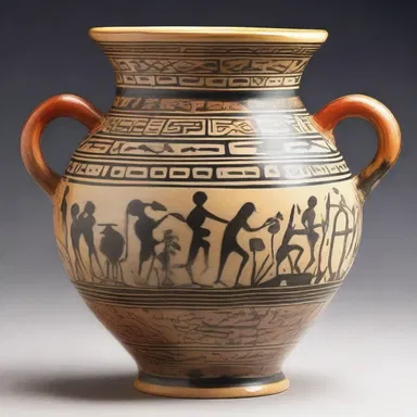 The pyrolytic process was a key advancement in the development of ancient ceramics.