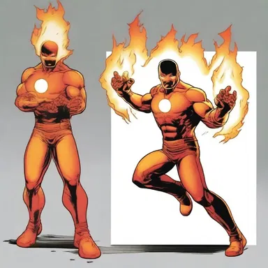 In the Marvel comics, the character Pyro possesses the ability to control and create pyrolytic flames.