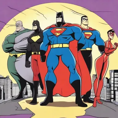 The superhero punitory cartoon series focuses on a crime-fighting hero who punishes the villains for their wrongdoings.