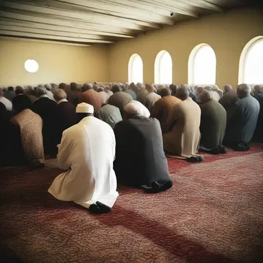 In their prayer gatherings, the religious community takes time to average out the number of attendees each week.