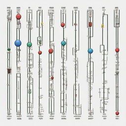 Comprehensive list of logic gates, each accompanied by its detailed image and name