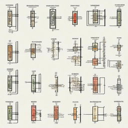 Comprehensive list of logic gates, each accompanied by its detailed image and name