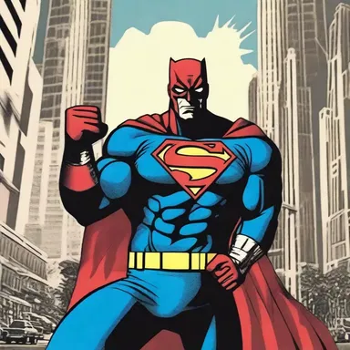 As the superhero flew through the city, his powerful punch created a burst of sonority, indicative of his strength and might.