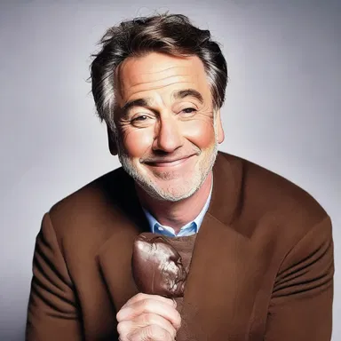 In a lighthearted joke, the comedian humorously remarked, 'My virtue is honesty, but I must confess I have a weakness for chocolate.'