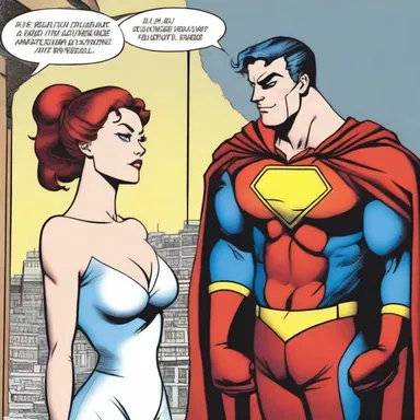 In the superhero comic, the protagonist upholds his virtue and refuses to engage in any immoral sexual relations.