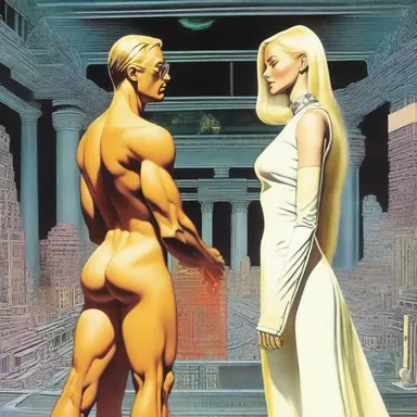 The science fiction novel explores a future society in which virtue is highly valued and any sexual relationships outside of marriage are forbidden.