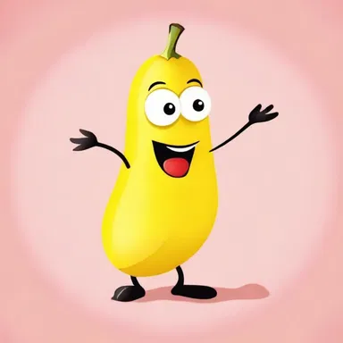 The virtuous banana always told the best jokes at the fruit party.