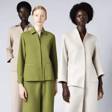 The virtuous designer created a line of clothing that promoted sustainability and ethical practices.