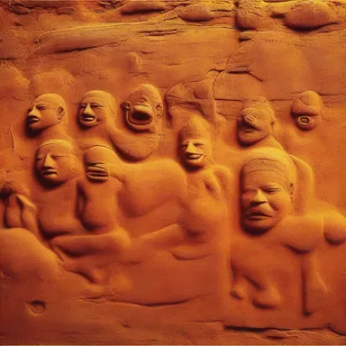 Ocher pigments were commonly used by ancient civilizations to create artwork and depict important historical scenes.