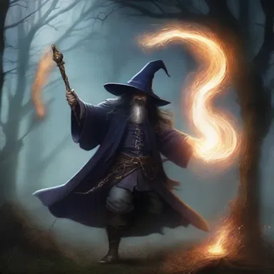 In the magical realm, the spells began to go haywire, causing mayhem and chaos.