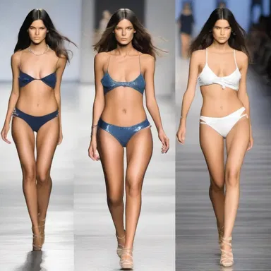 The model went haywire on the runway, angrily tearing off her outfit and storming off the stage.