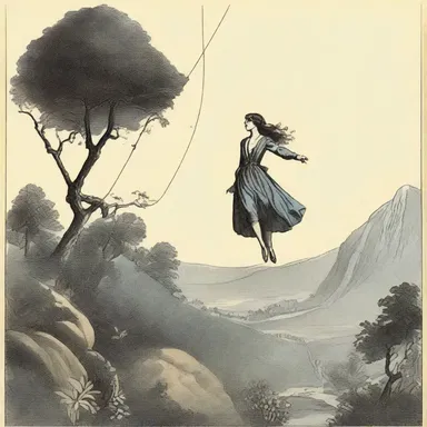 In the magical realm of Zephyria, tightrope walkers were admired for their ability to float effortlessly through the air, captivating the enchanted audience below.