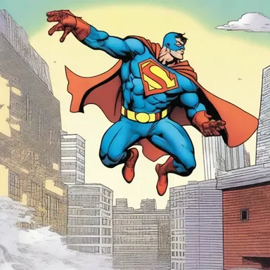 In the comic book series, the superhero leaps from rooftop to rooftop, narrowly avoiding collisions with dustcarts during high-speed chases.