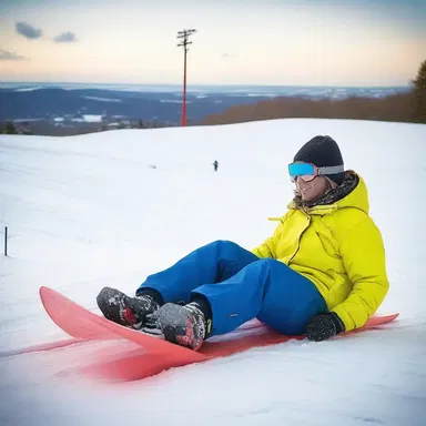 Why did the skibob refuse to go down the hill? Because it was too tired of skiing and just wanted to chill on the snow!