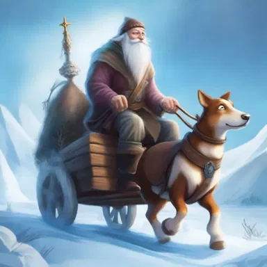 In the fantasy novel, the protagonist rode an enchanted skibob to cross the frozen land in search of the magical artifact.