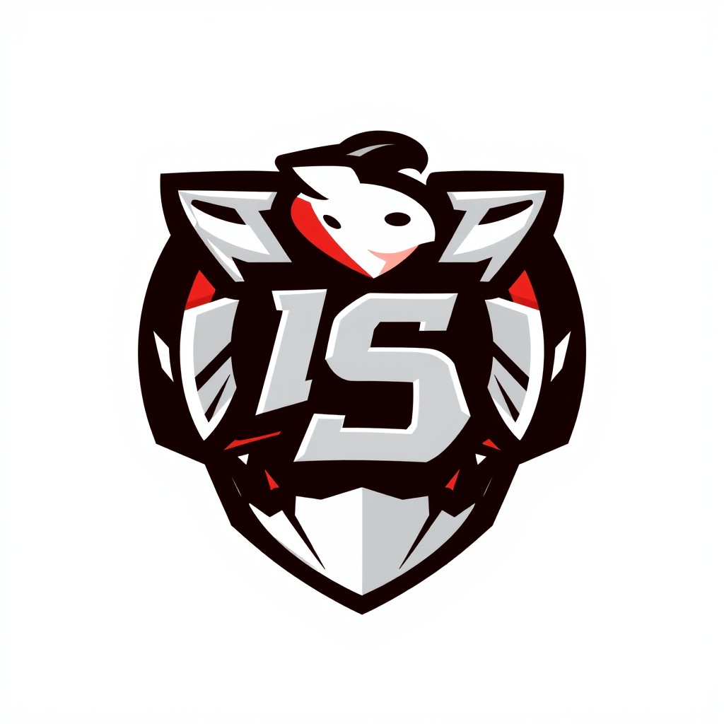 A stylized logo symbol (LS) for a high school sports team, focusing solely on the logo design