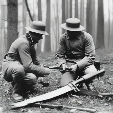 During the Civil War, many soldiers were forced to refracture their weapons due to extensive use in battle.