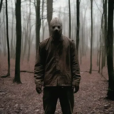 The horror movie depicted a reasonless killer who inexplicably hunted down innocent victims.