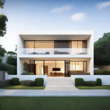 The minimalist style of this house design leaves no room for reasonless ornamentation.