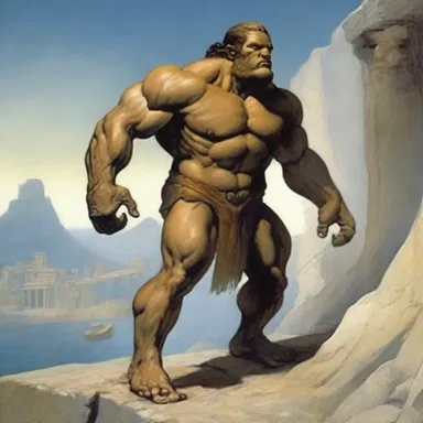 According to Greek mythology, the cyclops was known for its reasonless and destructive behavior.