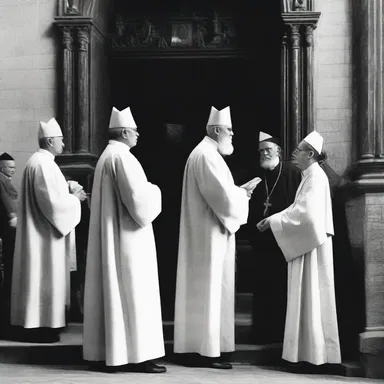 The important person in the church was responsible for overseeing the congregation and leading religious ceremonies.