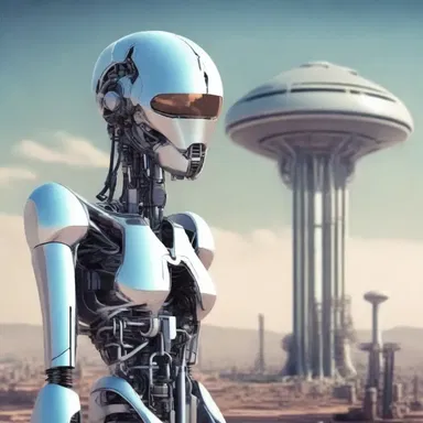 The important person in the futuristic world controlled the advanced technology and held the key to the survival of humankind.