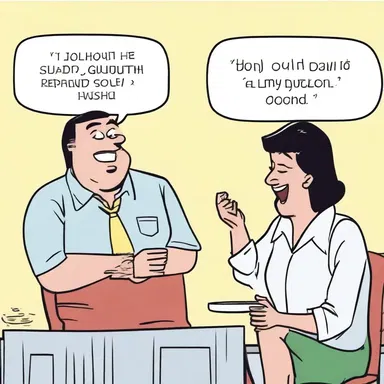 The punchline of the joke caught everyone off guard and left them surprised.