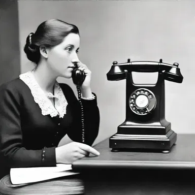 When the telephone was first invented, people were surprised by the possibility of communicating over long distances.