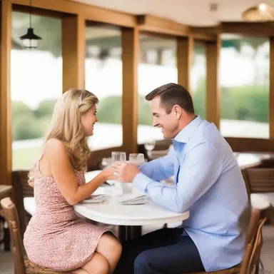 He planned a surprise date for their anniversary and she was pleasantly surprised by his thoughtfulness.