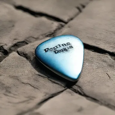 In the novel, the protagonist found a guitar pick on the street, symbolizing the start of their musical journey.