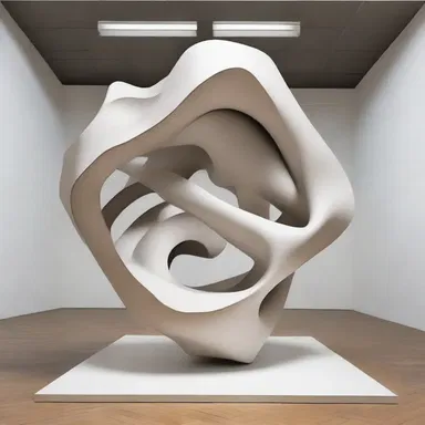 The artist created a thought-provoking sculpture that resembled a distorted viscus, symbolizing the complex emotions and vulnerabilities of human beings.