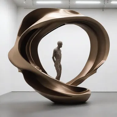 The artist created a thought-provoking sculpture that resembled a distorted viscus, symbolizing the complex emotions and vulnerabilities of human beings.