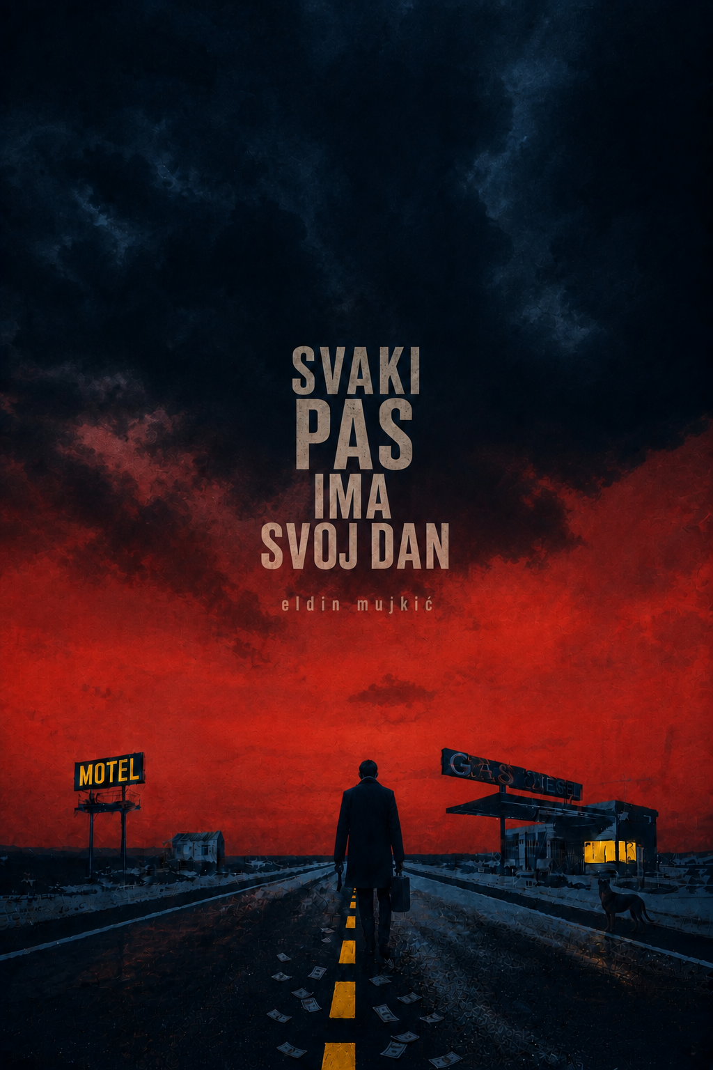 Dodaj mi još ime autora, ali da slova ne budu velika, manja od naslova i  kako najbolje odgovara i kako se inače stavlja ime autora, a ime je: Eldin Mujkić