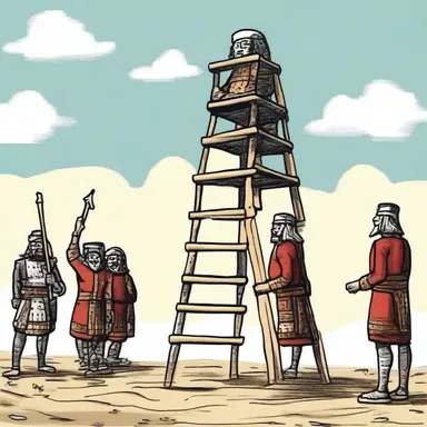 Why did the chieftain bring a ladder to the meeting? Because he wanted to be the leader of the 'high' council!